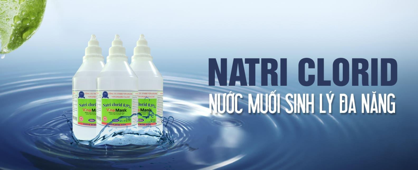 Công dụng của nước muối sinh lý