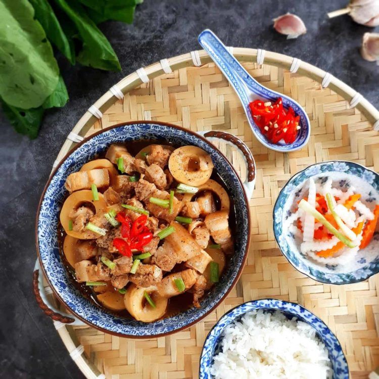 Bật mí cách làm thịt kho măng ngon khó cưỡng