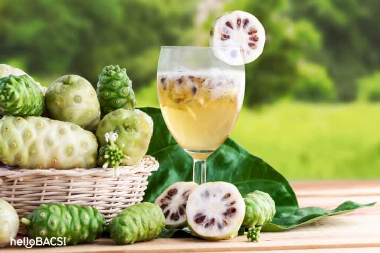 Nước ép trái nhàu giúp bạn tăng sức bền