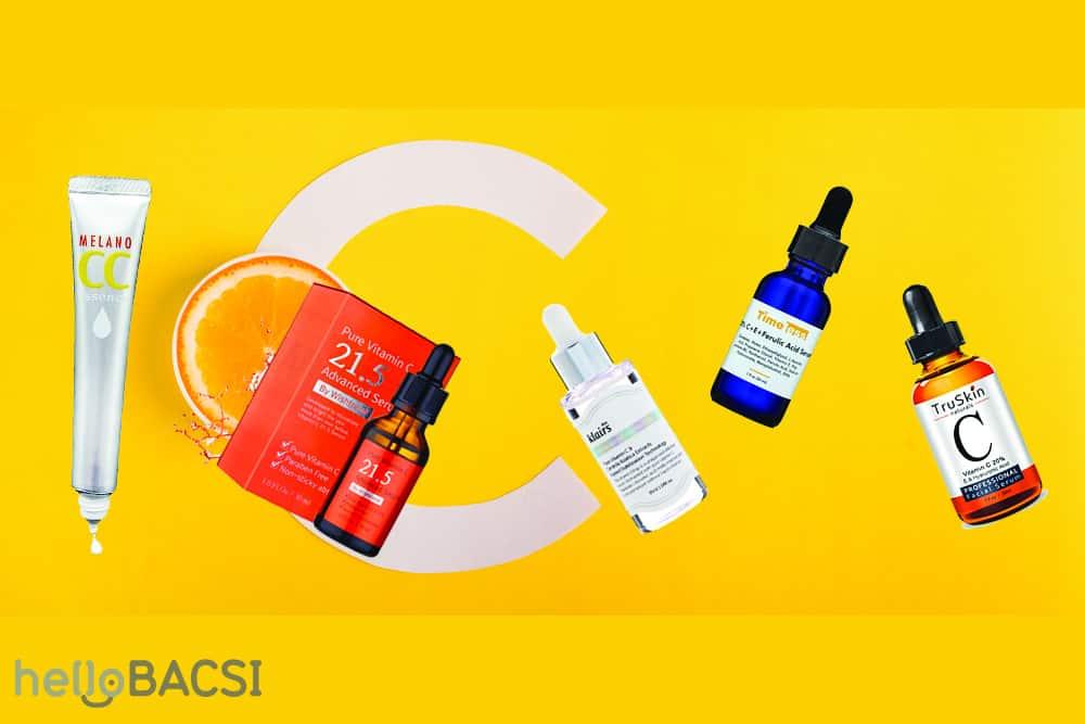 Top 5 serum vitamin C trị thâm, dưỡng trắng da được "săn đón" nhiều nhất