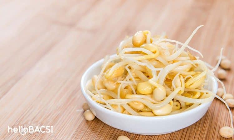 Giá trị dinh dưỡng thần kỳ trong mầm đậu nành