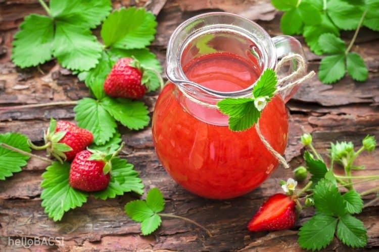 Nước ép dâu tây vừa khỏe người lại đẹp da
