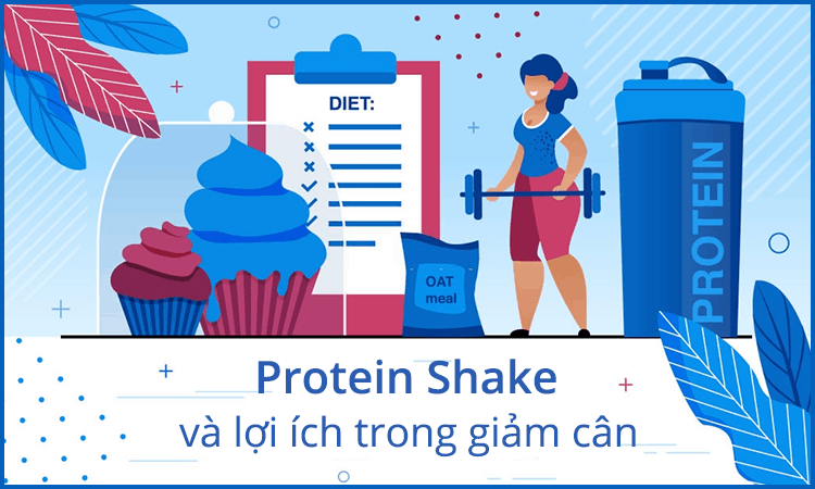 Protein shake và các lợi ích tuyệt vời cho việc giảm cân