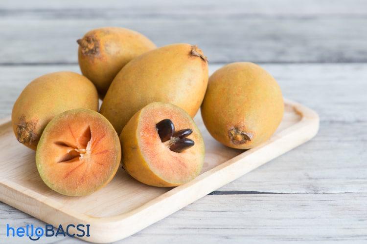 Bà bầu ăn hồng xiêm (Sapoche) có tốt không? Những lợi ích nào mẹ chưa biết?