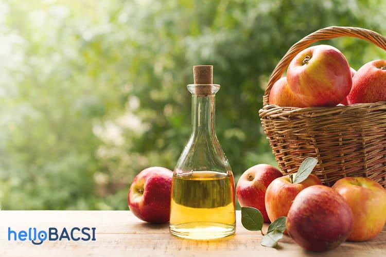 Cách chữa viêm tai bằng giấm táo