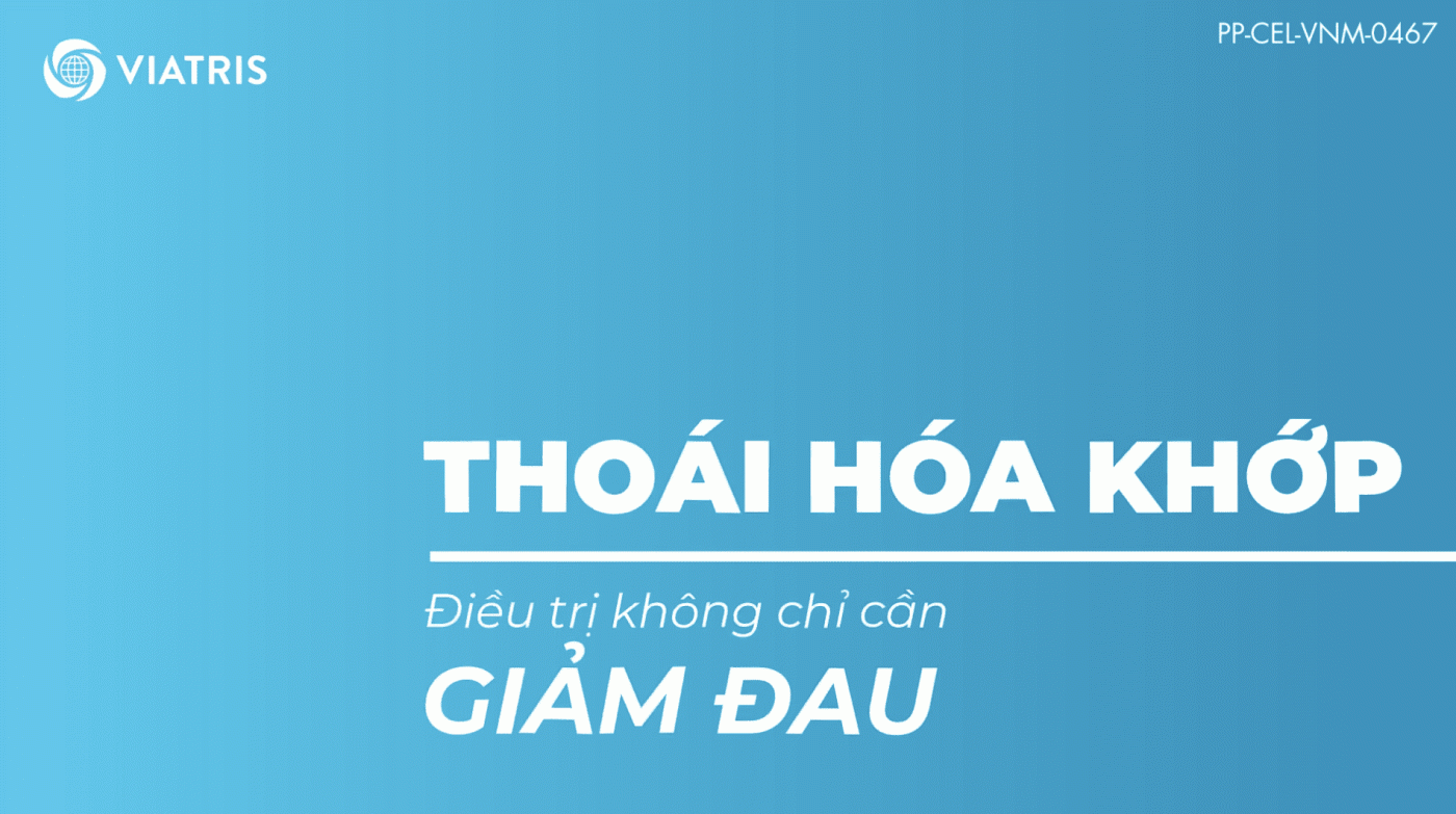 [Video] Thoái hóa khớp – không chỉ điều trị giảm đau