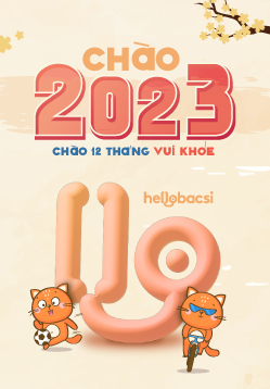 Chào 2023 - Chào 12 tháng khỏe