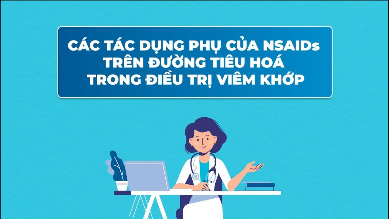 Các tác dụng phụ của thuốc NSAIDs trên đường tiêu hoá trong điều trị viêm khớp