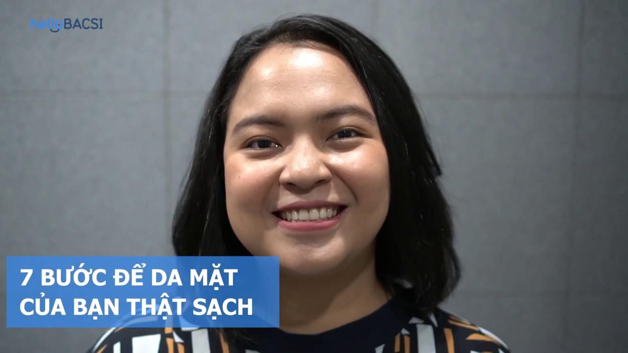 Hello Bacsi | Bí kíp giúp bạn rửa mặt đúng cách