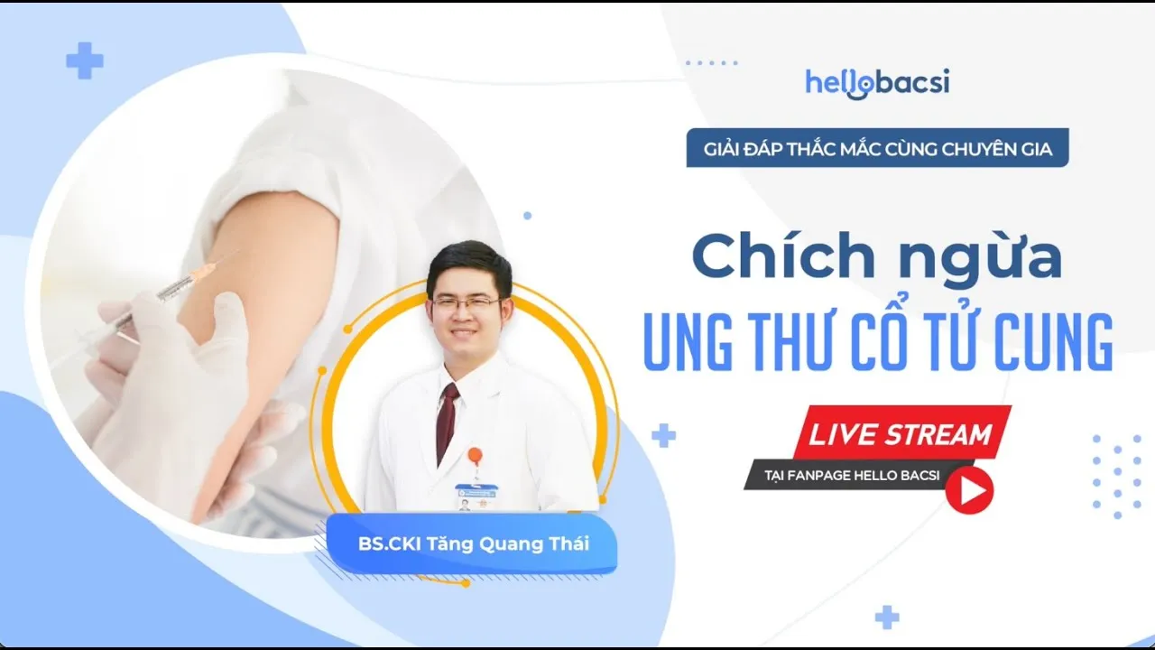 [Trò chuyện cùng chuyên gia]  Chích ngừa ung thư cổ tử cung