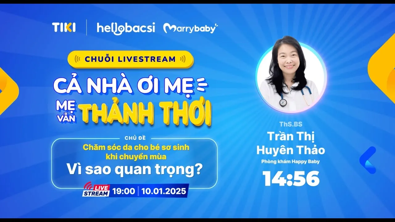 TẬP 10 CHUỖI LIVESTREAM “CẢ NHÀ ƠI, MẸ VẪN THẢNH THƠI”