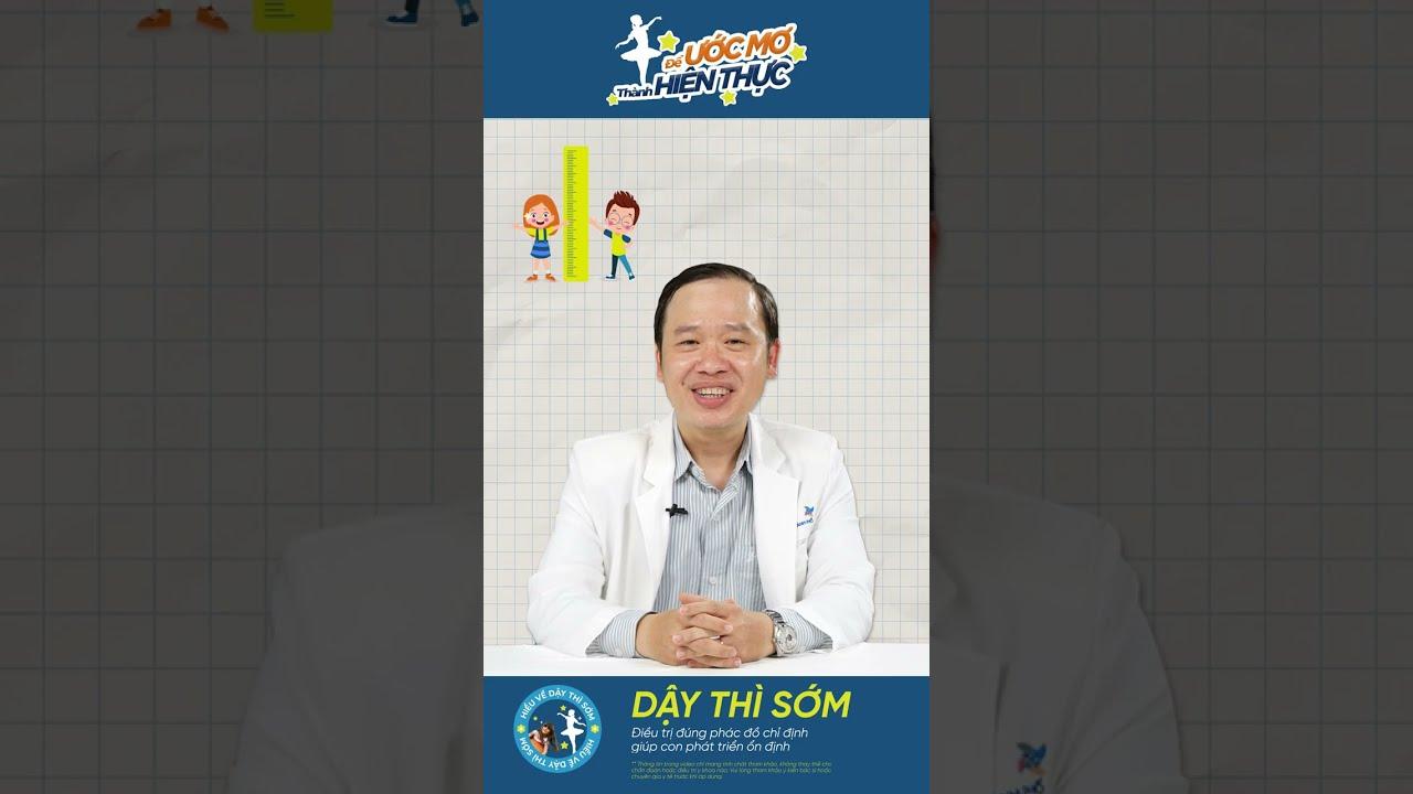 Dậy thì sớm: Điều trị có giúp con bảo toàn chiều cao?