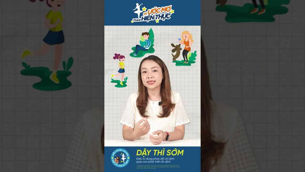 5 cách giúp con đối diện với Dậy Thì Sớm