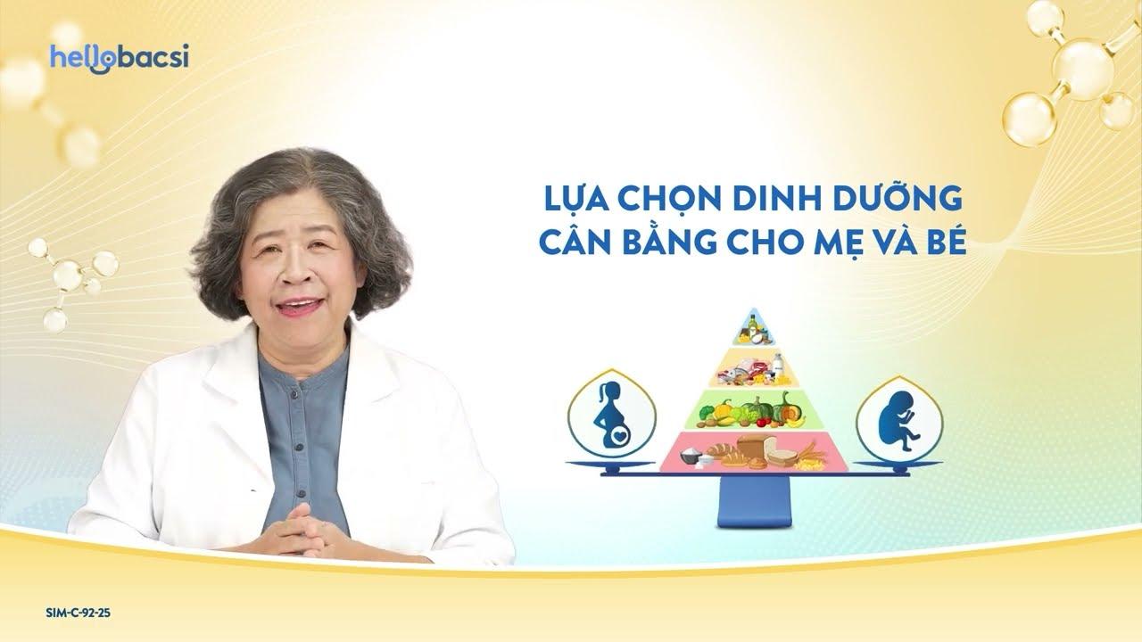 Chuyện dinh dưỡng "chỉ vào con, không vào mẹ" - Liệu có đúng?
